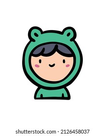 Simple and colored character design