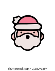 Simple and colored christmas themed illustration
