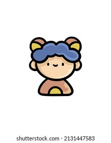 Simple and colored costume design