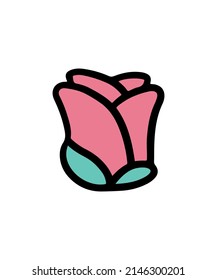 Simple and colored emoji illustration