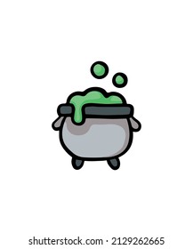Simple and colored magic potion