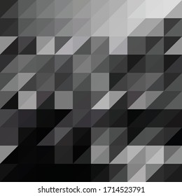 Simple colored triangle vector background