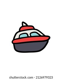 Simple and colored vacation icon