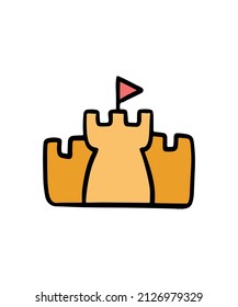 Simple and colored vacation icon