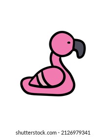 Simple and colored vacation icon