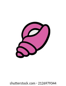 Simple and colored vacation icon