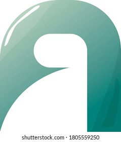 simple colored vector logo design