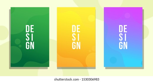 Simple and Colorful Abstract Background