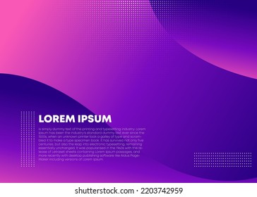 Simple Colorful Abstract Background Illustration Vector