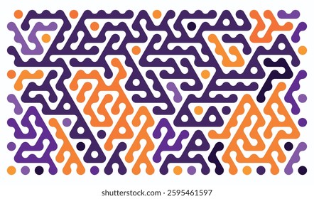 Simple Colorful Abstract Geometric Background