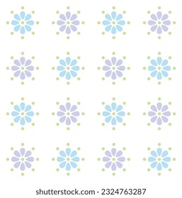 Simple, colorful, abstract, geometric pattern design background. Pattern graphic used for wallpaper, tile, fabric, textile.