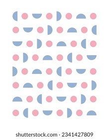 Sencillo, colorido, abstracto, fondo de diseño de patrones geométricos. Gráfico de patrón utilizado para papel pintado, baldosas, tela, textil.