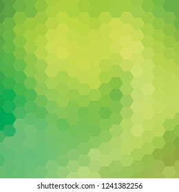 simple colorful background consisting of hexagons