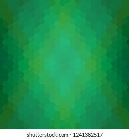 simple colorful background consisting of hexagons