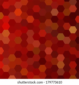 simple colorful background consisting of hexagons