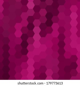 simple colorful background consisting of hexagons