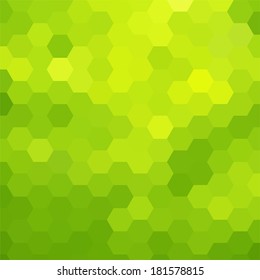 simple colorful background consisting of hexagons