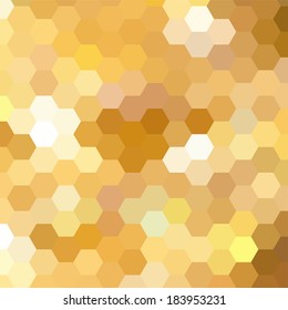 simple colorful background consisting of hexagons