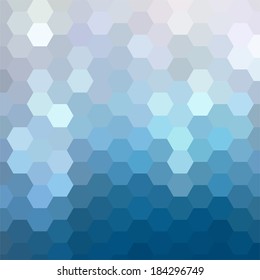simple colorful background consisting of hexagons