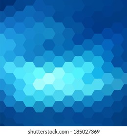 fondo simple y colorido formado por hexágonos