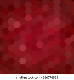 simple colorful background consisting of hexagons