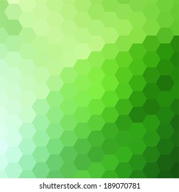 simple colorful background consisting of hexagons