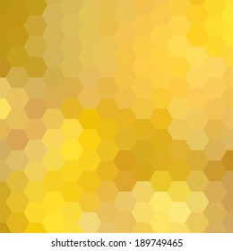 einfacher bunter Hintergrund, bestehend aus Hexagons