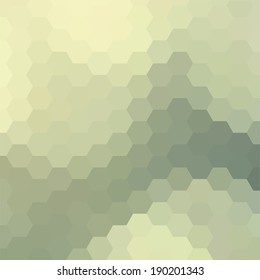 simple colorful background consisting of hexagons