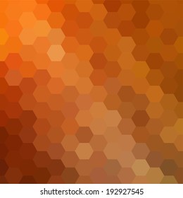 simple colorful background consisting of hexagons