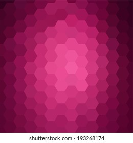 simple colorful background consisting of hexagons