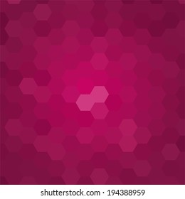 simple colorful background consisting of hexagons