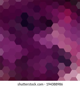 simple colorful background consisting of hexagons