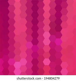simple colorful background consisting of hexagons