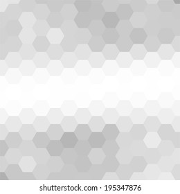 simple colorful background consisting of hexagons