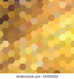 simple colorful background consisting of hexagons