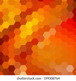 fondo simple y colorido formado por hexágonos