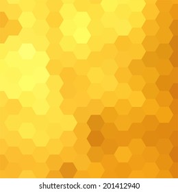 simple colorful background consisting of hexagons