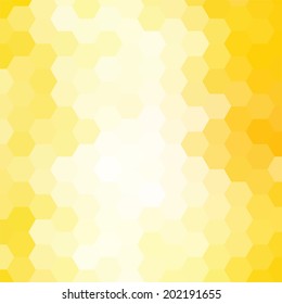 simple colorful background consisting of hexagons