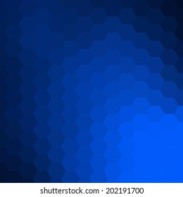 simple colorful background consisting of hexagons