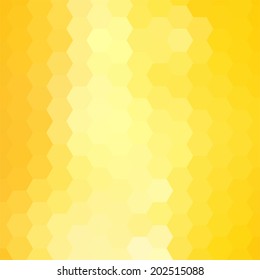 simple colorful background consisting of hexagons