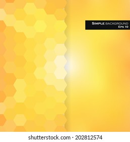 simple colorful background consisting of hexagons