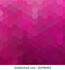 simple colorful background consisting of hexagons