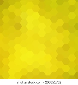 simple colorful background consisting of hexagons