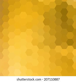 simple colorful background consisting of hexagons