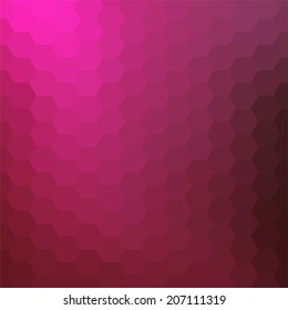 simple colorful background consisting of hexagons