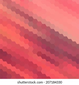 simple colorful background consisting of hexagons