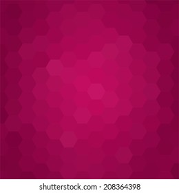 einfacher bunter Hintergrund, bestehend aus Hexagons