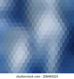 simple colorful background consisting of hexagons