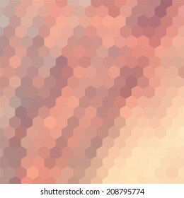 simple colorful background consisting of hexagons