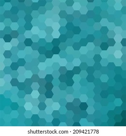 simple colorful background consisting of hexagons